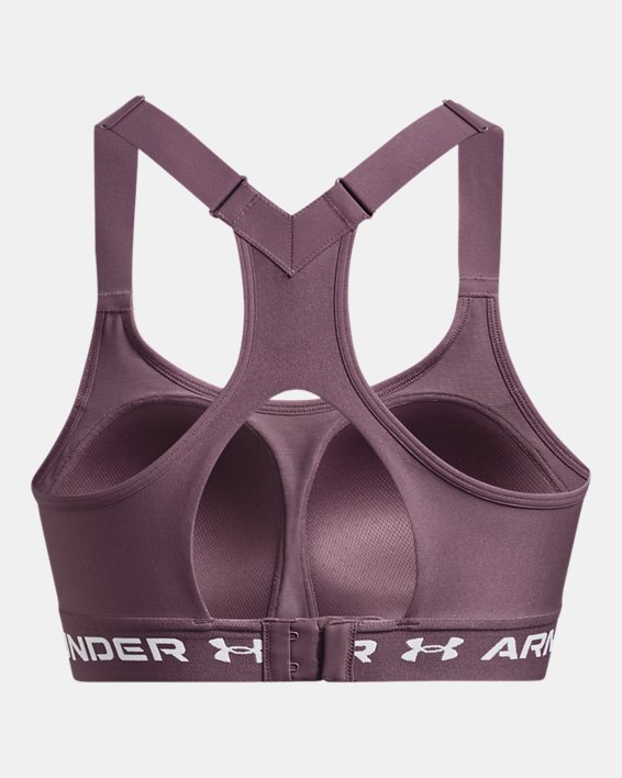 Sujetador Deportivo Armour® High Crossback para Mujer, Purple, pdpMainDesktop image number 11